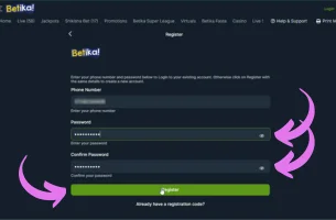 How to Register on Betika in Kenya step 3